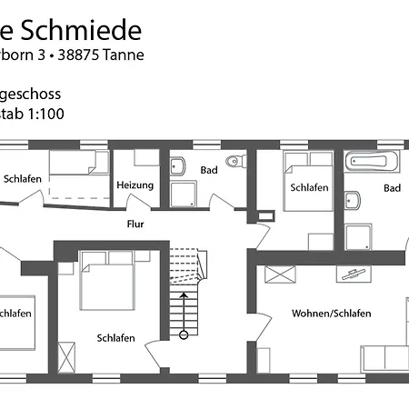 Hausjaegerborn Holiday home Tanne